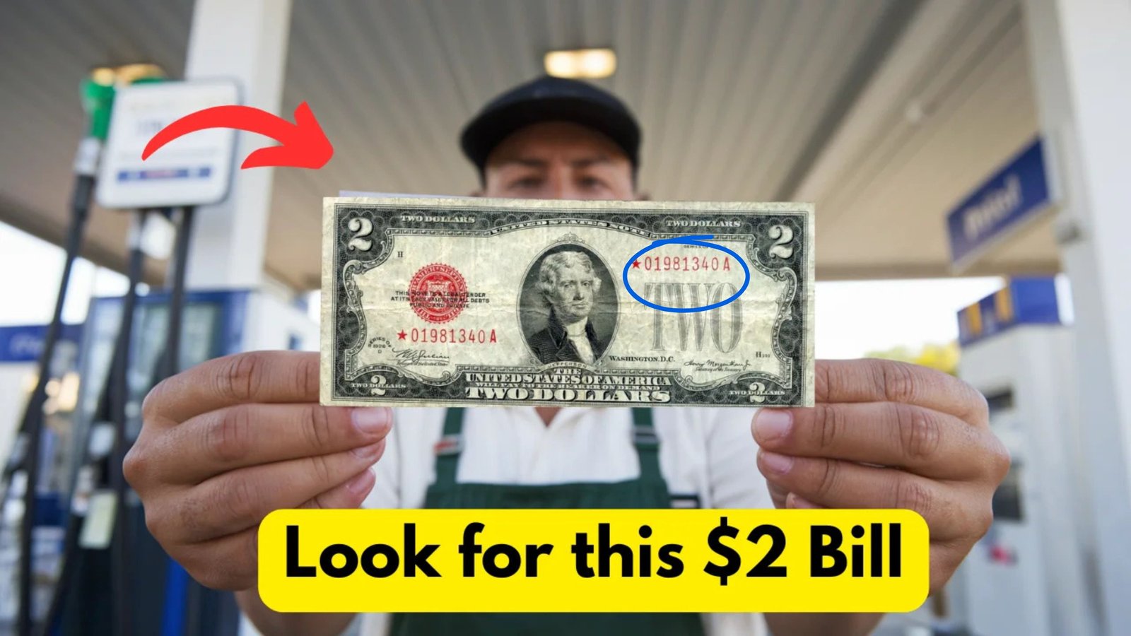 Found in Gas Station Change: Rare $2 Bill Valued at $2.612 Million